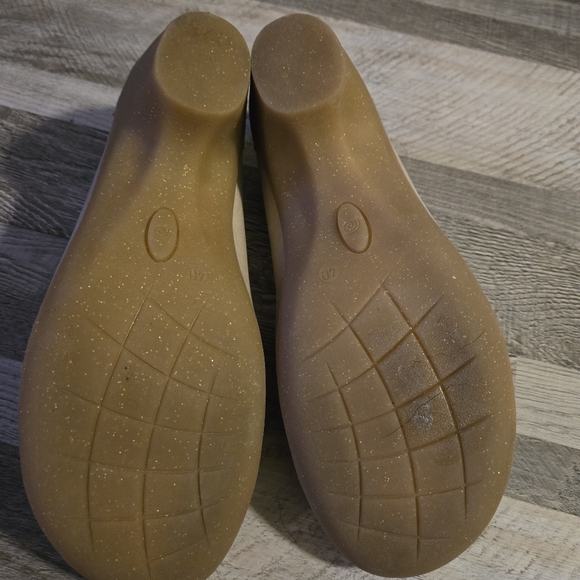 Portofino Boho Tan Leather Comfort Wedge Slip-On Shoes Size 9/EUC Size 40 - Picture 5 of 10